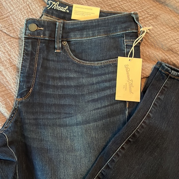 Dark denim skinny jeans by universal threads - Picture 5 of 5